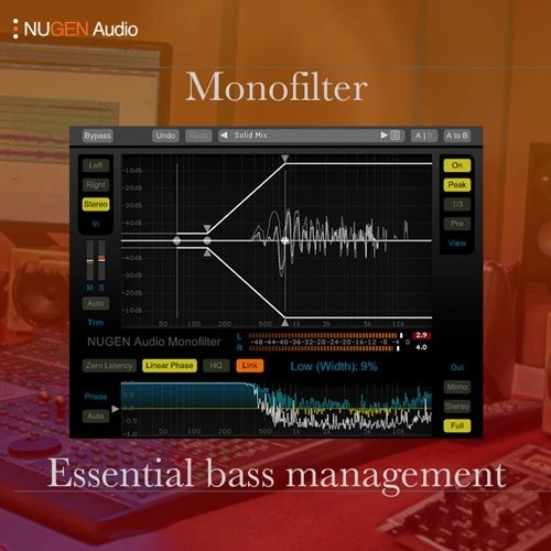 Nugen Audio Monofilter  -  Bass  Management (Full Version)
